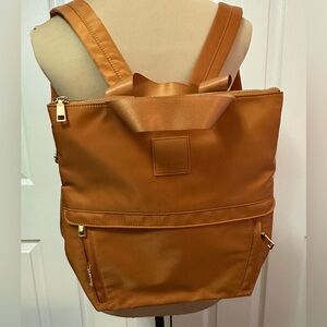 Cynthia Rowley Tan Travel Backpack